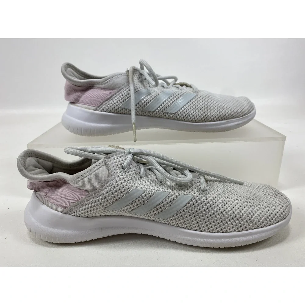 Adidas Womens Running Shoes Cloudfoam QT Flex White DB0242 2018 Low Top‎ US 8